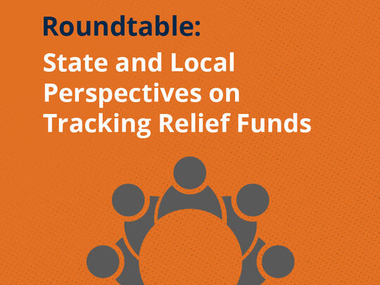 State and local perspectives on tracking relief funds